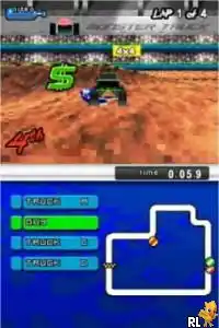 2 Games on 1 Card - Monster Trucks Mayhem & ATV - Thunder Ridge Riders (Europe) (En,Fr,De,Es,It)