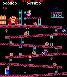 Donkey Kong (US set 1) with Hard kit