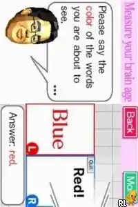 Dr Kawashima's Brain Training - How Old Is Your Brain (Europe) (En,Fr,De,Es,It,Nl)