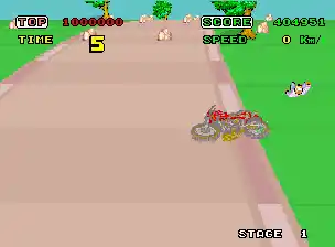 Enduro Racer (YM2203, FD1089B 317-0013A)