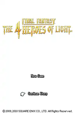 Final Fantasy - The 4 Heroes of Light (USA)