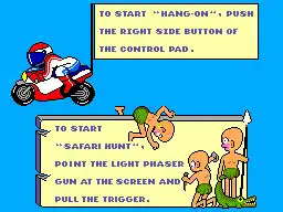 Hang-On & Safari Hunt (USA)