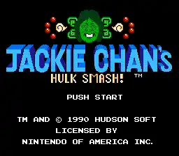 Jackie Chan's Hulk Smash (USA)
