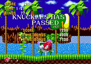 Knuckles in Sonic 1 - Super Knuckles Mode (2023 Update)