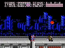 Ninja Gaiden Episode II - The Dark Sword of Chaos (USA) (Beta)