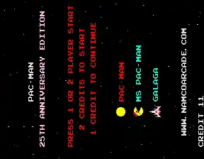 Pac-Man - 25th Anniversary Edition (Rev 2.00)