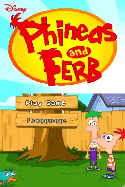 Phineas and Ferb - 2 Disney Games (Europe) (En,Fr,De,Es,It,Nl) (NDSi Enhanced)