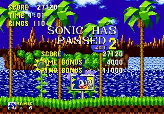 Sonic 1 but different sprites