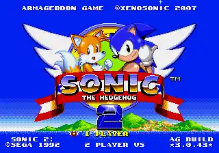 Sonic 2 Armageddon Game