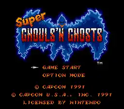 Super Ghouls N Ghosts - Super Arthur