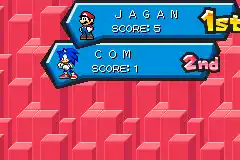 Super Mario Over Knuckles The Echidna