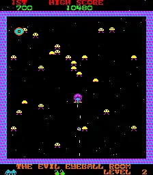 Tazz-Mania (bootleg on Galaxian hardware with Starfield) [Bootleg]