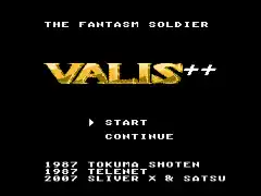 Valis - The Fantastic Soldier (Japan) [En+Hack by Satsu+Sliver X v1.01] (~Valis Plus Plus - The Fantasm Soldier)
