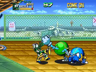 Yakyuu Kakutou League-Man (Japan)
