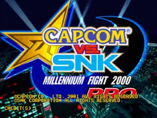 Capcom vs SNK Millennium Fight 2000 Pro
