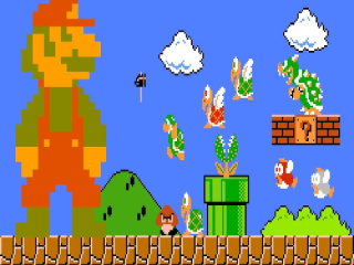 Mega Giant Mario Bros